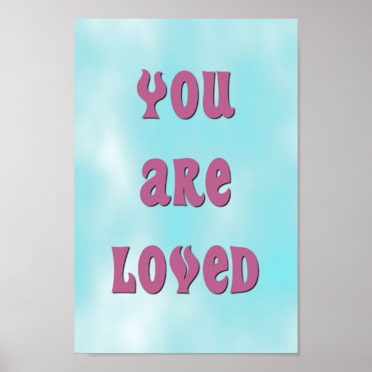 Du bist geliebt poster (Vorne)