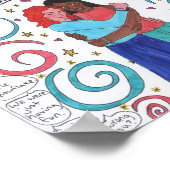 Du bist geliebt poster (Ecke)