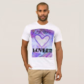 Du bist geliebt! T-Shirt (Vorne ganz)