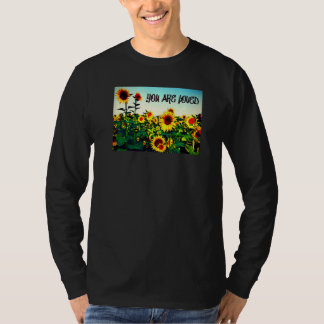 Du bist geliebte Sonnenblumen T-Shirt
