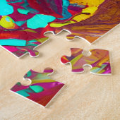 Du bist genug Abstrakte Kunst | Frauen mit Feather Puzzle (Seite)