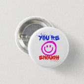 DU BIST GENUG BUTTON (Vorne & Hinten)