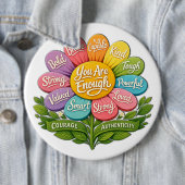 Du bist genug button (Beispiel)