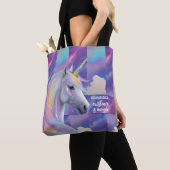 Du bist genug Erinnerung Regenbogen Einhorn Tasche (Von Nahem)