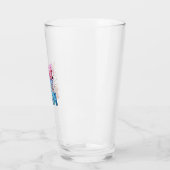 „Du bist genug“ Inspirations-Trinkglas Glas (Links)