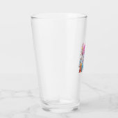 „Du bist genug“ Inspirations-Trinkglas Glas (Rechts)