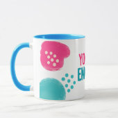 Du bist genug Inspirierend Tasse (Links)