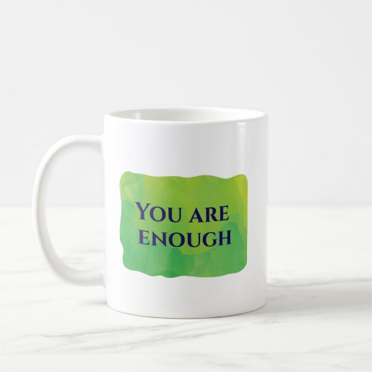 Du bist genug kaffeetasse (Links)