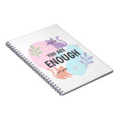 Du bist genug Katzennachweis. Notizblock (Rechte Seite)