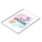 Du bist genug Katzennachweis. Notizblock (Linke Seite)