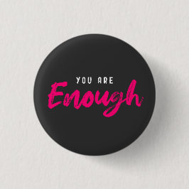 Du bist genug motivierend button