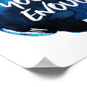 Du bist genug poster (Ecke)