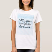 du bist genug T-Shirt (Vorderseite)
