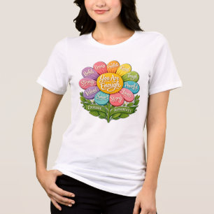 Du bist genug Tri-Blend shirt