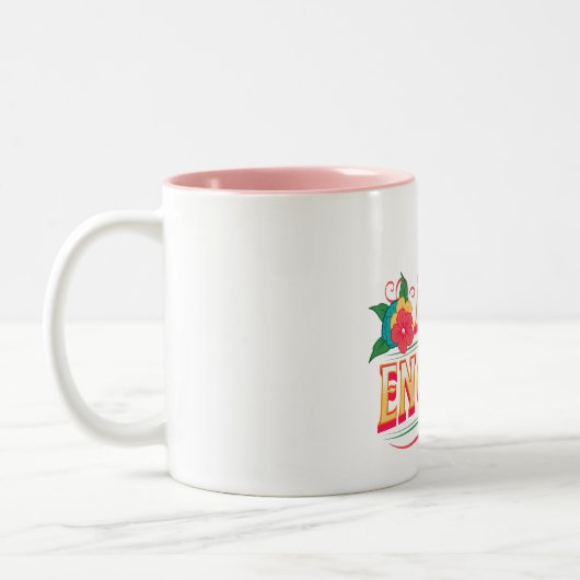 Du bist genug zweifarbige tasse (Links)