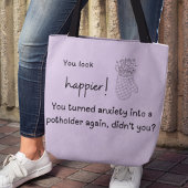 Du bist glücklicher! Angst in einen Pfarrer Tasche
