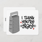 DU BIST GRAT FEIERTAGSKARTE (Vorne/Hinten)