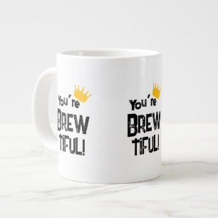 Du bist großartig Jumbo-Tasse