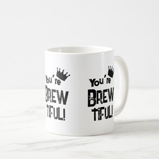 Du bist großartig kaffeetasse (VorderseiteRechts)