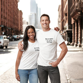 Du bist großartig Lächle weiter und denke positiv T-Shirt