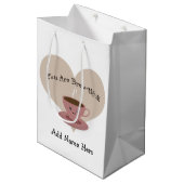 Du bist großartig! mittlere geschenktüte (Vorderseite Schrägansicht)