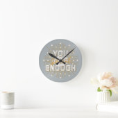 Du bist gut genug Wall Clock Runde Wanduhr (Zuhause)