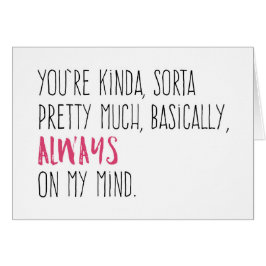 Du bist immer im Kopf