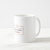 Du Bist Immer Noch Stumm Tasse Zoom Witz (VorderseiteRechts)