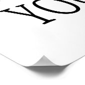 Du bist immer stärker, als du denkst poster (Ecke)