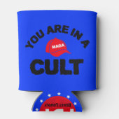 Du bist in einem Kult | FDT kann kühler werden Dosenkühler (Rückseite)