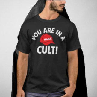 Du bist in einem Kult! | Fett-Statement-Shirt T-Shirt
