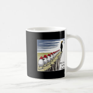Du bist in einem Kult - Lustig Anti Trump Kaffeetasse