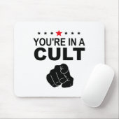 Du bist in einem Kult Zeichen Mousepad (Mit Mouse)
