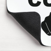 Du bist in einem Kult Zeichen Mousepad (Ecke)