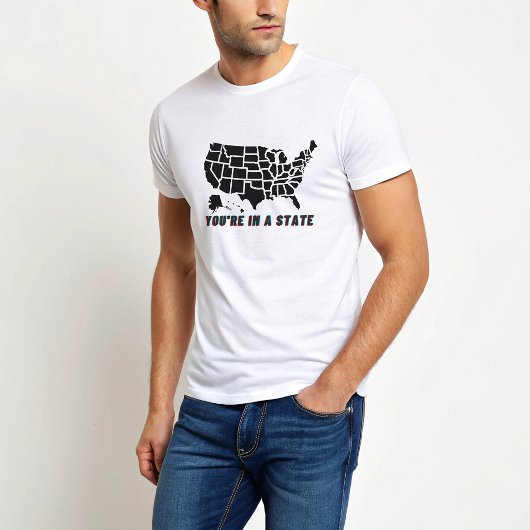 Du bist in einem lustigen Zustand Zitat T-Shirt