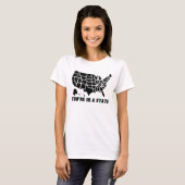 Du bist in einem lustigen Zustand Zitat T-Shirt (Vorne ganz)