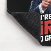Du bist in Großmut gefangen! Mousepad (Ecke)