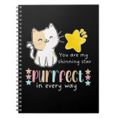 Du bist in jeder Hinsicht mein leuchtender Star-Pu Notizblock (Vorderseite)