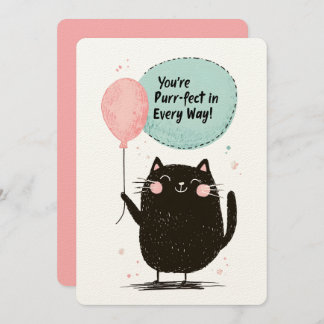 Du bist in jeder Hinsicht Purr-fect! Ein unglaubli Einladung