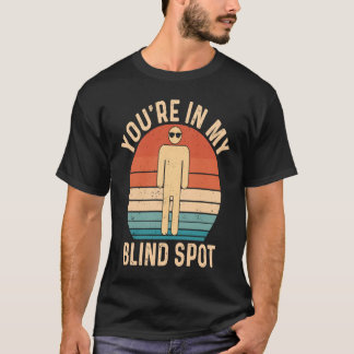Du bist in meinem Blinden Sport Retro blind T-Shirt