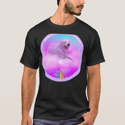 Du bist in meinem Traum LGbt Hund Labrador Rainbow T-Shirt (Vorderseite)