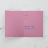 Du bist in meinen Gebeten Karte (Innenseite)