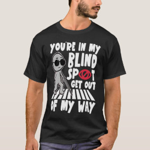 Du bist in meiner Sehbehinderten Braille Alphabet T-Shirt