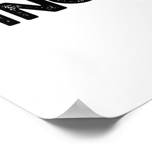 Du bist Inkrei-Bowl Funny Bowling Pun Poster (Ecke)