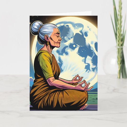 Du bist innere Kraft, indem du dich durchmachst Karte (Vorderseite)