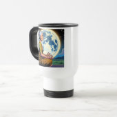 Du bist innere Kraft, indem du dich durchmachst Reisebecher (Vorderseite Links)