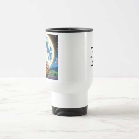 Du bist innere Kraft, indem du dich durchmachst Reisebecher (Mittel)