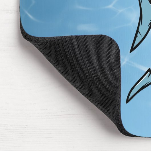Du bist Jawsome Shark Mousepad (Ecke)