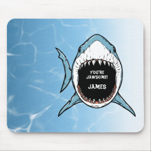 Du bist Jawsome Shark Mousepad