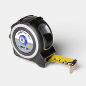 Du bist jedes Zentimeter ein großes Monogramm für  Maßband (Winkel)